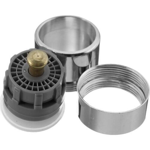 1Pcs Leante Brass One Touch Control Faucet Aerator Water Saving Tap Aerator Valve Male Thread 23.6mm Bubbler Purifier Stop Water