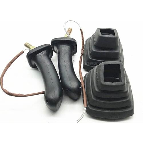 Excavator accessories Yuchai Longgong Xugong Revo 65/75-8/80 Rexroth joystick handle glue 4 button keys 12mm 14mm