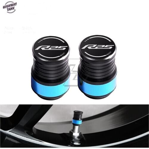 Motorcycle Accessories Valve Stem Cap Set Case for Yamaha YZF-R25 R25 All Year