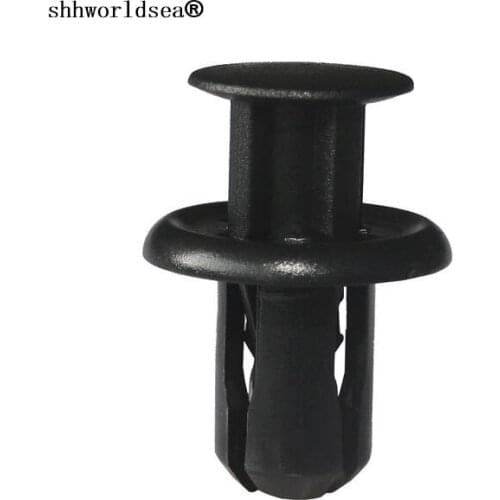 Shhworldsea 100pcs auto clip and fastener bumper cover&grille push type retainer for mazda GD7A-50-EA1 from 1999-on