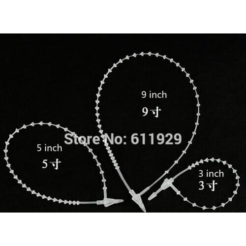 Free shipping plastic clothing hang tag string/tag sling/garment tag line/white tag cord/plastic thread 1000 pcs a lot