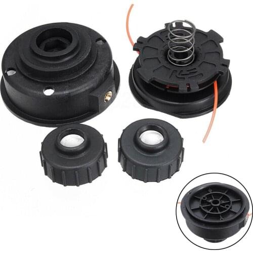 Double Line Trimmer Head Bump Feed Spool Split Mowing Head Kit Replacement For RYOBI EXPAND-IT Weed Eater Lawn Mower Repair