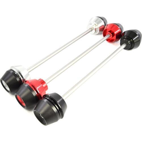 JAER CNC Front Axle Fork Crash Slider for Ducati DIAVEL 2011-2015 Motorcycle Wheel Falling Protector