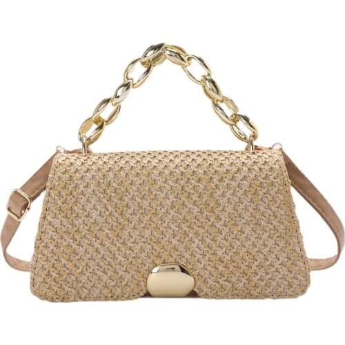 Fashion designer Shoulder Bags Casual Women Totes Shopping Bag Female fabric Solid Color small Chain Handbag for Women 2021