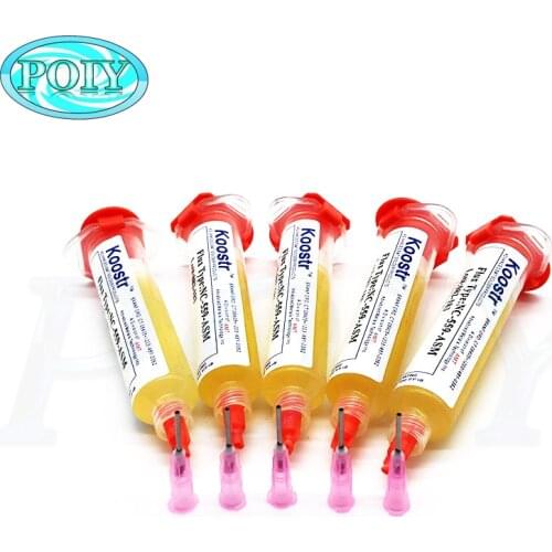 Paste Solder paste Amtech NC-559-ASM 10CC 100% Clean BGA PCB IC Reballing Soldering Paste Grease Solder Flux Dispensing needle