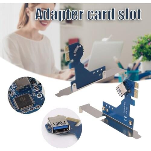 Pci-E Riser Card Pcie 1X To 16X Usb 3.0 Data Cable Bitcoin Mining PCI Riser Card Computer Data Cables Connectors Cables QJY99