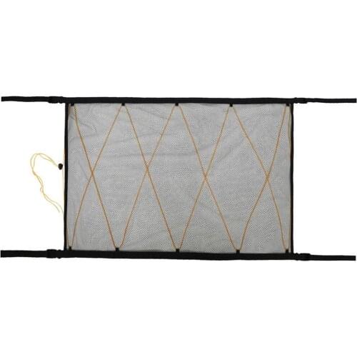 Portable Car Ceiling Storage Net Bag Ceiling Interior Cargo Net Bag Car Trunk Storage Bag Sundries Storage Organizing Bag