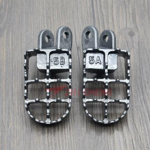 Dirt Bike Motorcycle foot pegs Footrest Pedal For Honda CR80 XR250 XR400 1996-2005 XR350R XR600R XR650R XR650L 1996-2005