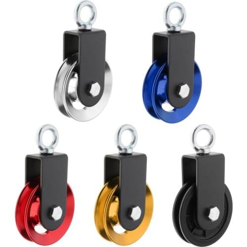 Bearing Pulley Home Gym Aluminium Alloy Accessories for Fitness Lifting Cable Machine Workout Mute M8 Single Wheel Loading