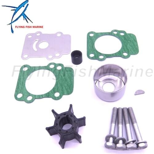 Outboard Engine 682-W0078-A1 Water Pump Repair Kit without Housing for 9.9HP 15HP Boat Motor, 18-3148 Sierra Marine