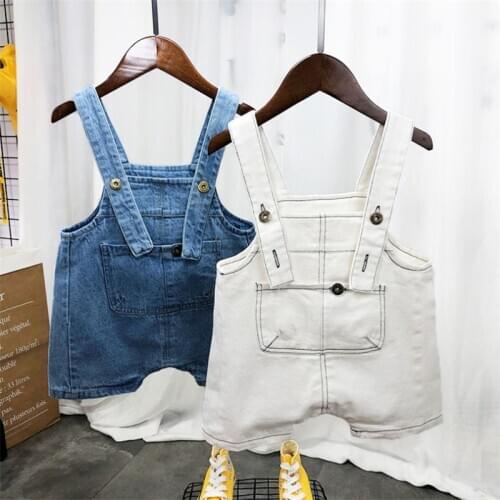 Seartist Denim Overalls For Girls