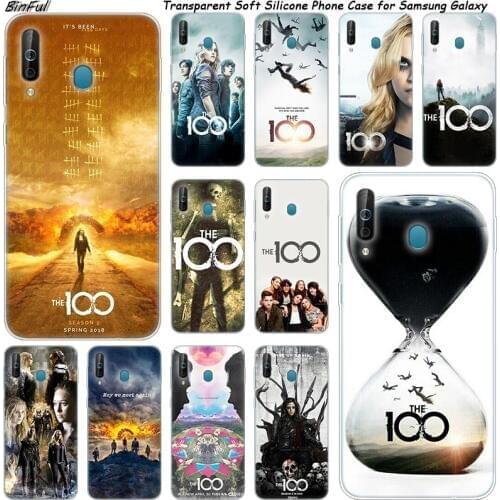 The 100 Tv Shows Silicone Phone Case For Samsung Galaxy A80 A70 A60 A50 A40 A40S A30 A20E A2CORE M40 Note 10 Plus 9 8 5 Fashion