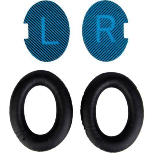 Replacement Headphone Ear Cushion Earpads Cover for QC25 1Pair Black