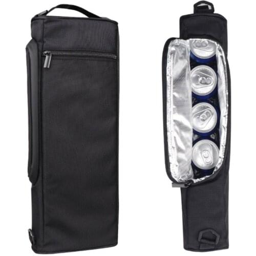 Tomule Thermal Lunch Bag for Women Kids Men Cooler Bags Fashion Picnic Portable Bags Waterproof Insulated Pack Black