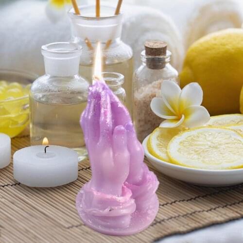 3D Gesture Candle Silicone Mold Handmade DIY Candle Making Mould Hand Shape Wax Mould Aromatherapy Candle Mold Candle Tools
