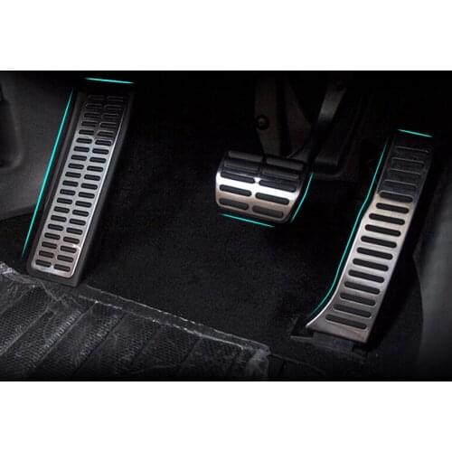 Stainless Steel Car Pedal Fit For Volkswagen VW Jetta MK6 MKVI 6 Automatic /Manual Transmission