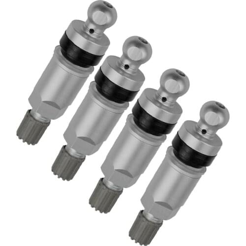 Car accessories Tire Valve For Nissan BMW X5 Mitsubishi Aluminum alloy Valve Stem Tire Sensor Kit TPMS Tire pressure sensor 4PCS