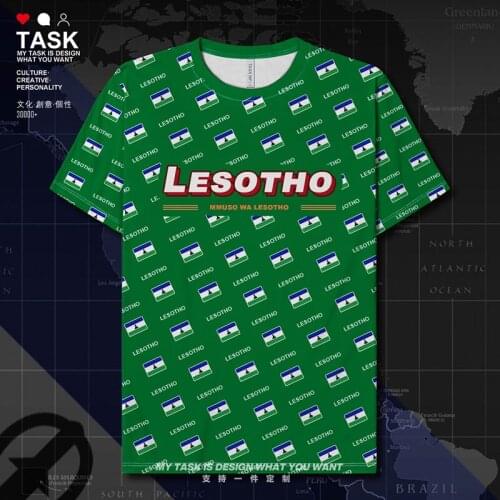 Kingdom of Lesotho LSO Sotho Basotho LS Quick Dry t shirt fashion new Fitness casual brands Sportswear mens summer clothes
