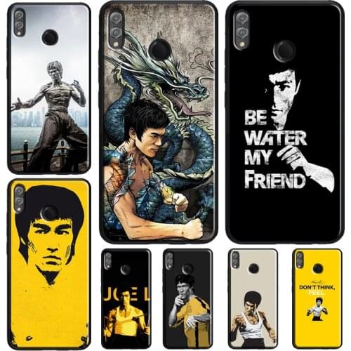 Martial Bruce Lee Dragon Art Case For Huawei Honor 8X 9X 7X 20 Pro 9 10 Lite 10i 8C 8A 7A V20 Y6 Y7 Y9 2019 Nova 5T