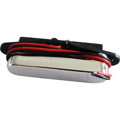 Electric Guitar Neck Pickup Single Coil Luthier Supply, Chrome