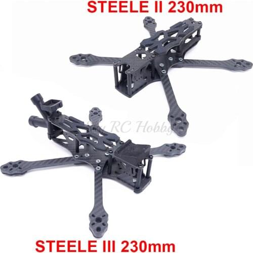 STEELE II 5inch / STEELE III 5inch 230mm 230 FPV Carbon Fiber Frame Quadcopter for 2205 2306 Motor 5 inch Propeller FPV KIT