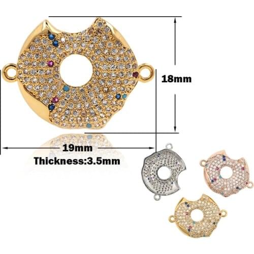 Shell Connector Fashionable Gold And Silver Necklace Bracelet DIY Accessories