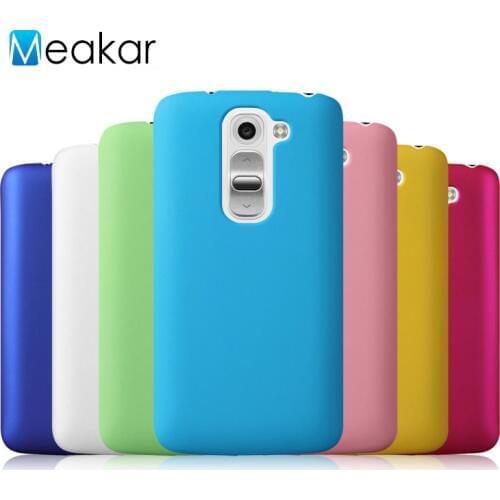 Matte Plastic Coque Cover 5.2For Lg G2 Case For Lg G2 D802 D801 F320 D802 Phone Back Coque Cover Case