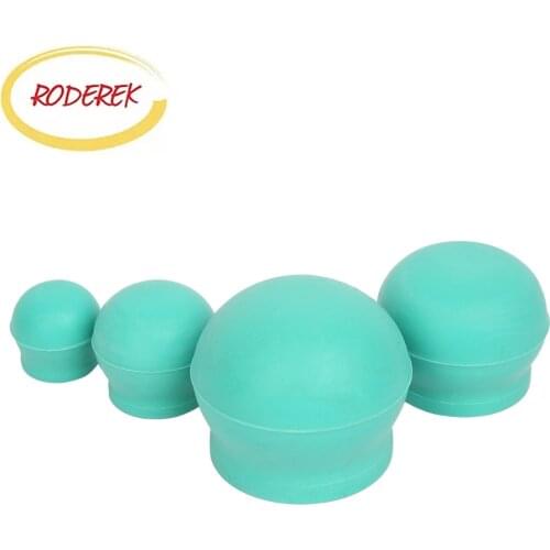 4 IN 1 Set Rubber Vacuum Cupping for Face Slimming to Remove Moisture in the Body