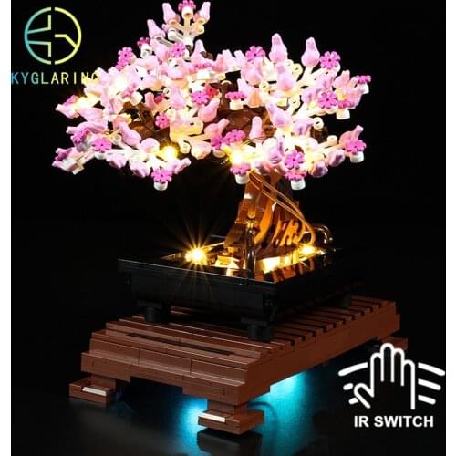 Kyglaring Led Lighting Set DIY Toys for 10281 Creator Expert Bonsai Tree Blocks Building