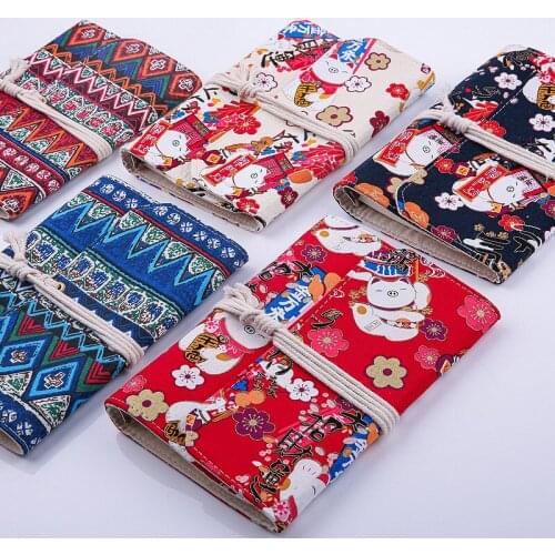 A5 New Creative Fabric Handbook Loose-leaf Notebook Cloth Notebook [Tie] Diary