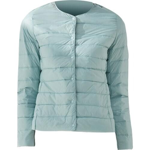 New Ultra Licht Ente Unten Frauen Matt Stoff Leichte Coat Warme Weibliche Windbreaker Parka frauen Unten Jacken Plus Mäntel