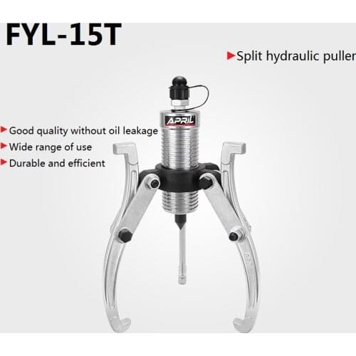 15 Tons Hydraulic Flange Disassembly Split Hydraulic Gear Puller Bearing Puller Without Hand Pump Wheel Bearing Puller FYL-15T