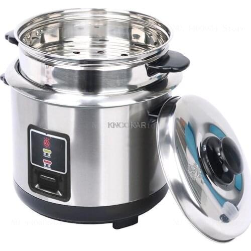 Stainless Steel Rice Cooker Double Bottom Food Grade Liner Household 3L Old Rice Cooker 500W