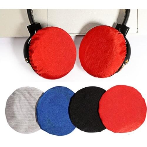 Universal Headphone Anti-dust Cover Earpads for 65mm 70mm 75mm 90mm 100mm Headphone Flexible Round Ear Pads Cushion
