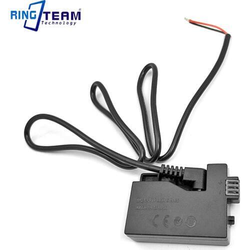 100Sets LP-E5 DRE5 DR-E5 DC Coupler With Power Cable for Canon EOS Rebel XSi XS 450D 500D 1000D Kiss F X2 X3 T1i Digital Cameras