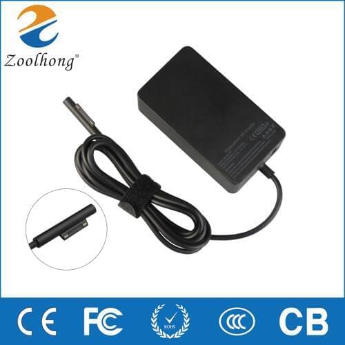 15V 4A 65W Laptop Charge AC Adapter For Microsoft Surface Pro 4 Pro3 Tablet Surface Book A1706 with 5V 1A USB Power Port