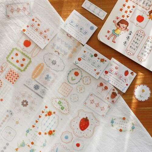 18PCS/LOT coastal fireflies series stationery sticker Creative decoration DIY shared outfit PET sticker