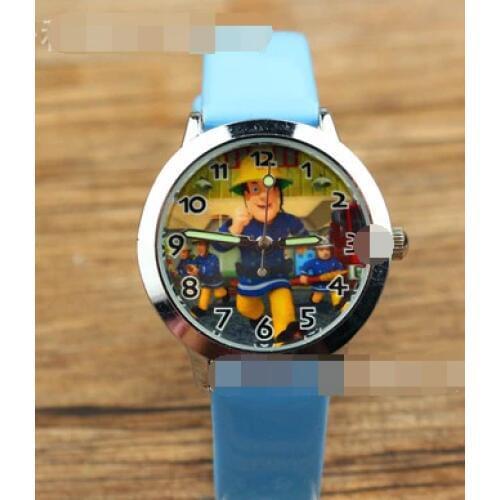 1pcs 19cm long fireman sam cartoon watch toy party gift for girls collection d10