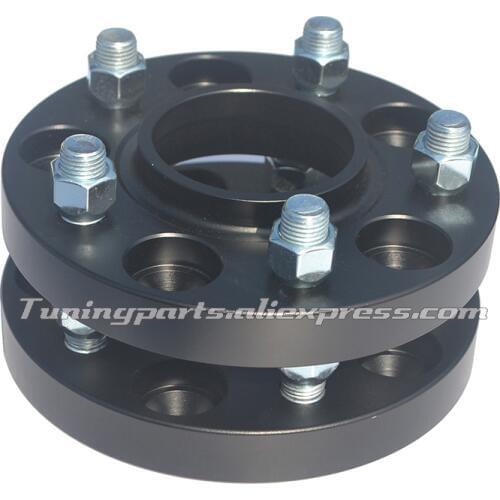 2 pieces/lot) 25mm Thick PCD 5x120 CB 72.6mm THD M14xP1.5 Forged Alloy Tyre Flange Car Wheel Spacer Adapter For BMW