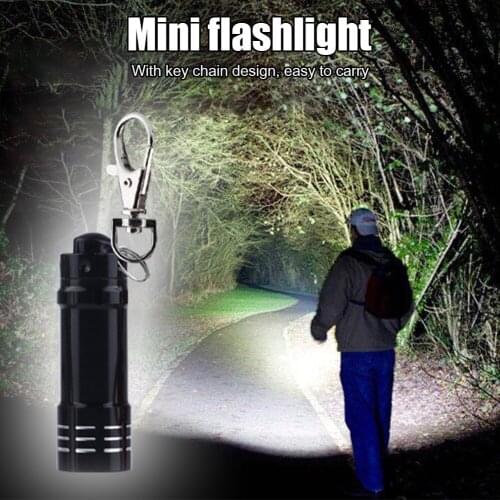 3 LED Flashlights Pocket Mini Portable Light Flashlight Portable Maintenance LED for Emergency Camping Outdoor Torch