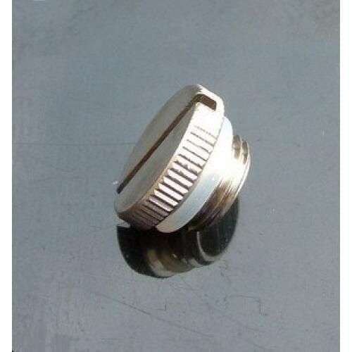 5PCS/lot G1/4 2 Points plug/tank plug Water cool plug thread with silicon rubber sealing ring Computer water cooling plug