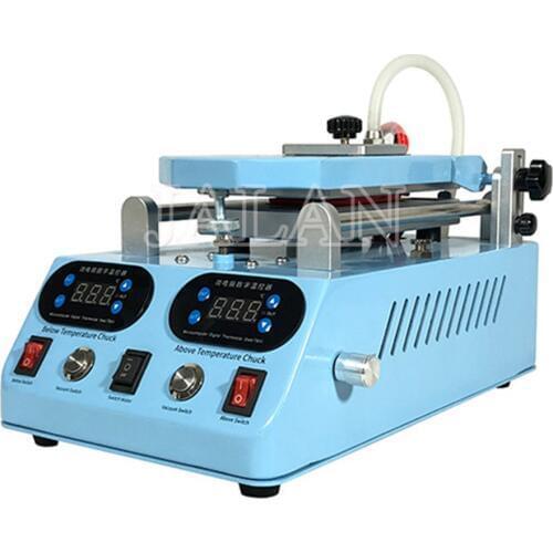Auto heating suction separator machine built in pump for iphone for Samsung lcd middle frame separator OCA film remover separate