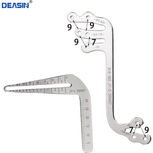 Dental Implant Surgery Instrument Oral Planting Positioning Guide Dental implants planting positioning angle ruler Dentist tools