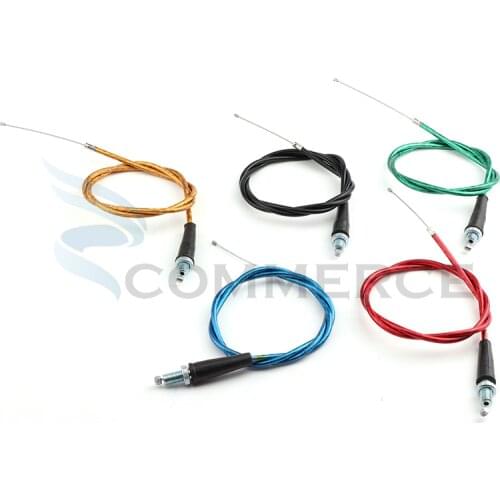 Motorcycle Throttle Cable 950MM 1200MM Straight Connection For Dirt Pit Bike Motocross XR50 CRF50 CRF70 KLX 110 125