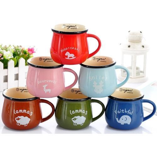 ZAKKA classic ceramic cup Mark cup ceramic cup 7colors freeship