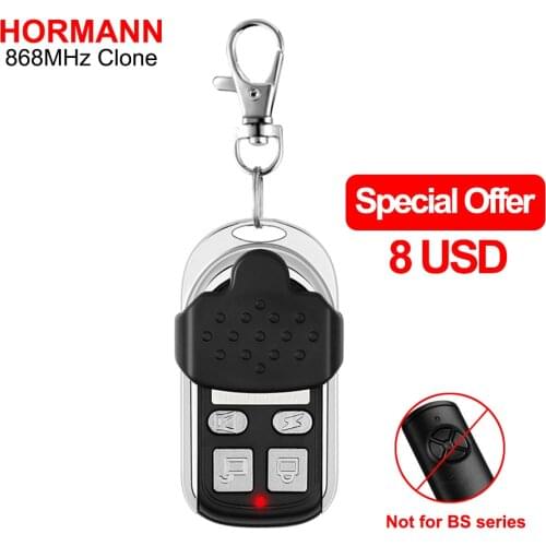 Code Copy 868 HORMANN Remote Control HSE2 HSE4 HSM2 HSM4 868.35MHz for HORMANN Garage Door Opener 868MHz Duplicator On Sale