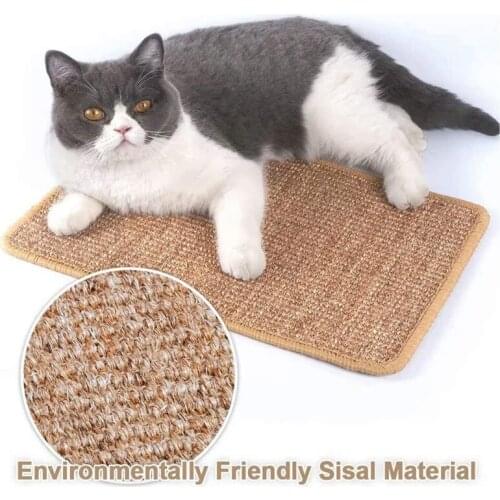 Cat Scratch Pad, Durable Sisal Cats Scratcher, Cat Scratchers For Indoor Cats Grinding Claws And Protecting Furniture
