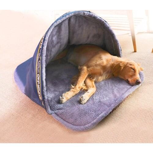 Dog Bed Pet Bed Suitable For Large Medium And Small Pet Sleeping Bag Winter Warm Pet Bed Soft And Comfortable Pet Supplies