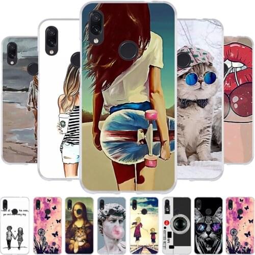 Soft TPU Case For Xiaomi Redmi Note 3 4 4X 7 5 Pro Cover Coque Cute Flowers Animals Cases Redmi Note 5A Prime Case