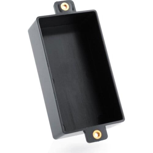 New Black Plastic Sealed Humbucker Pickup Cover Shell For SQ ST Guitar Parts Sealed Humbucker Cover